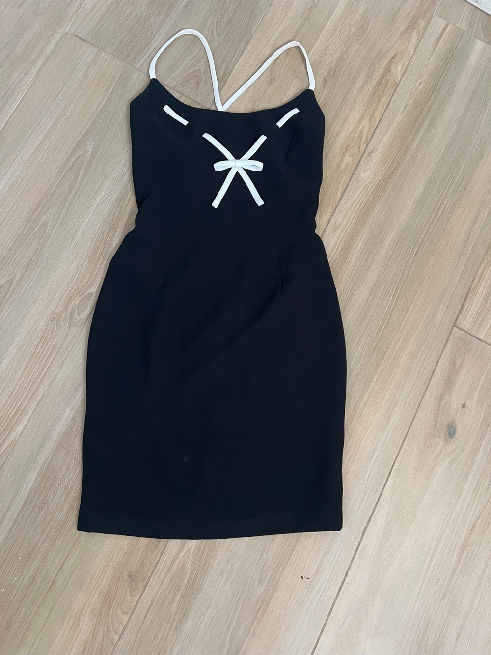 Vintage Maggy London Black Mini Dress
